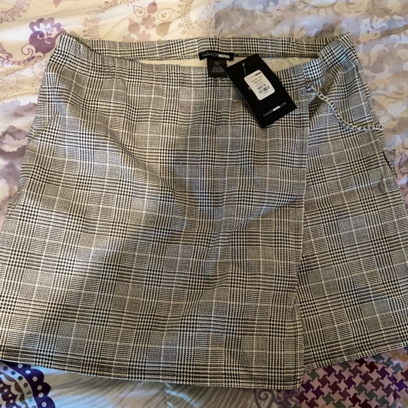 Fashion Nova Pants - Fashion Nova Plaid Skort